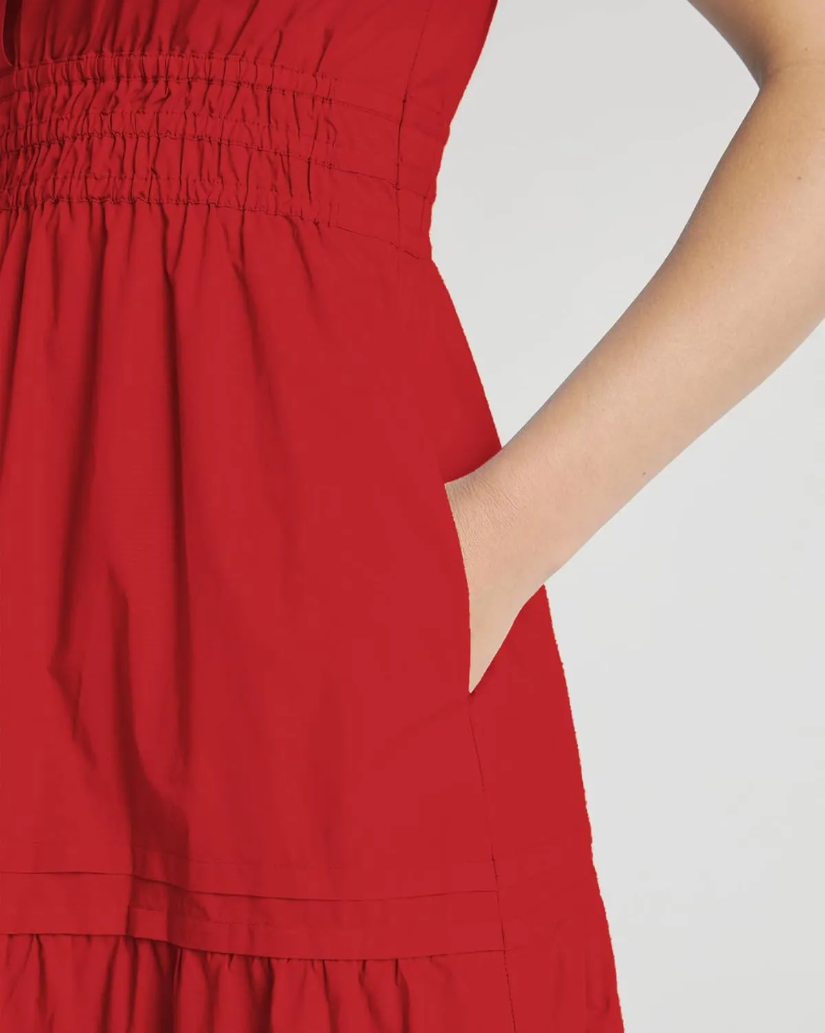 Women's Summer Casual Short Sleeve Maxi Dress Swing A Line Loose Flowy Tiered Boho Long Dress