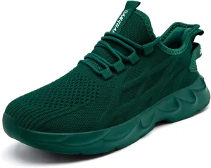 Womens Tennis Slip On Running Shoes Breathable Sneakers Athletic Lightweight Gym Sports Walking Shoes