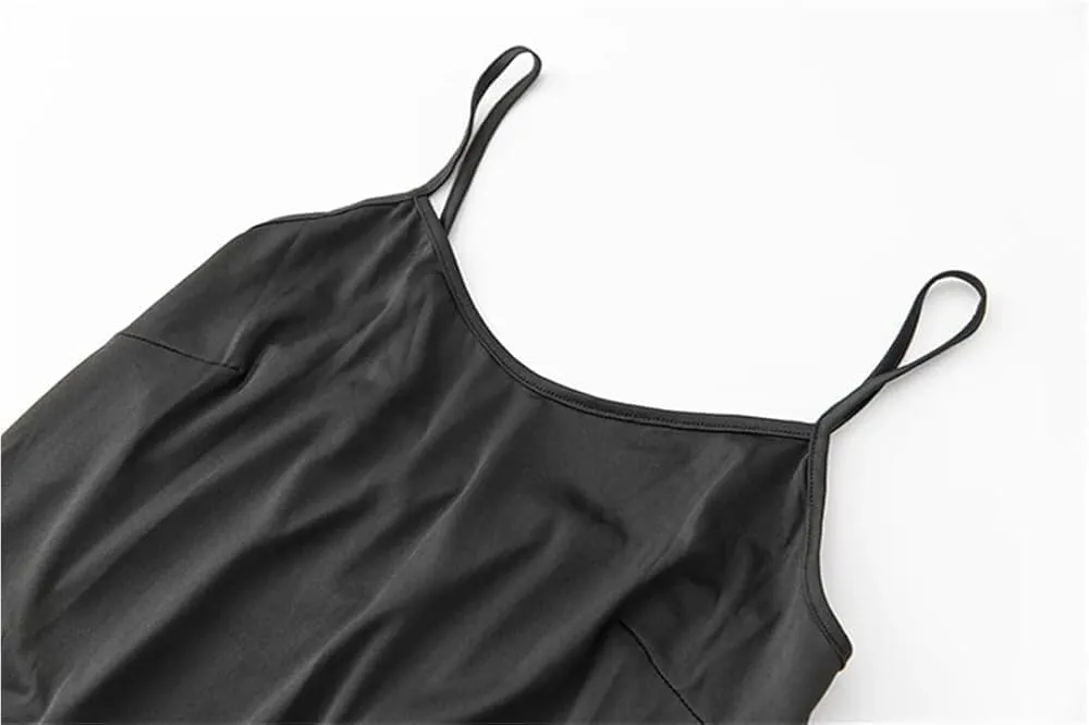 Women's Vintage Suspender Dress Embossed Hollow Striped Slim Fit Lace A-Line Dress