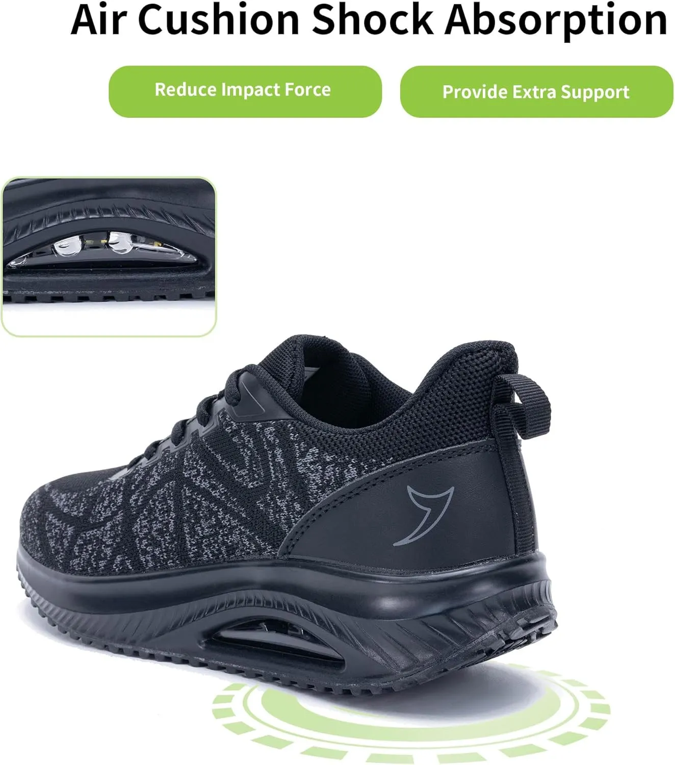 Womens Walking Shoes Orthotic Plantar Fasciitis Tennis Fashion Sneakers with Arch Support for Pain Relief All Day Standing US 6-11