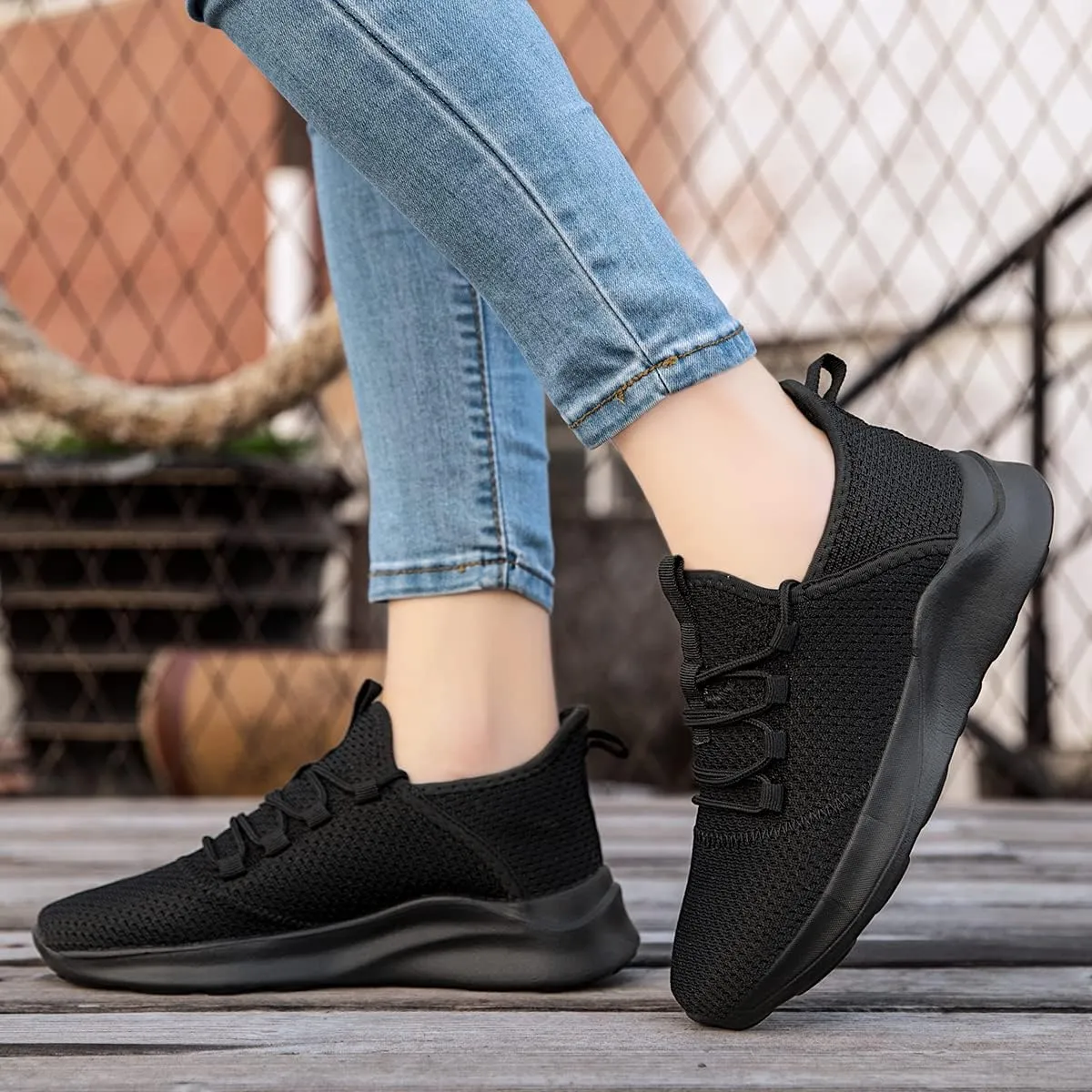 Womens Walking Shoes Sneakers Sports Workout Gym Shoes for Running Tennis Athletic Casual Shoes Jogging Lightweight Breathable Comfortable Fashion
