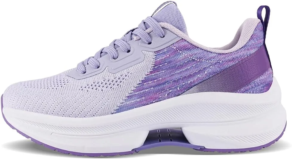WONESION Women's Non Slip Walking Running Shoes Lightweight Athletic Tennis Sport Fashion Sneakers for Gym Work Nursing