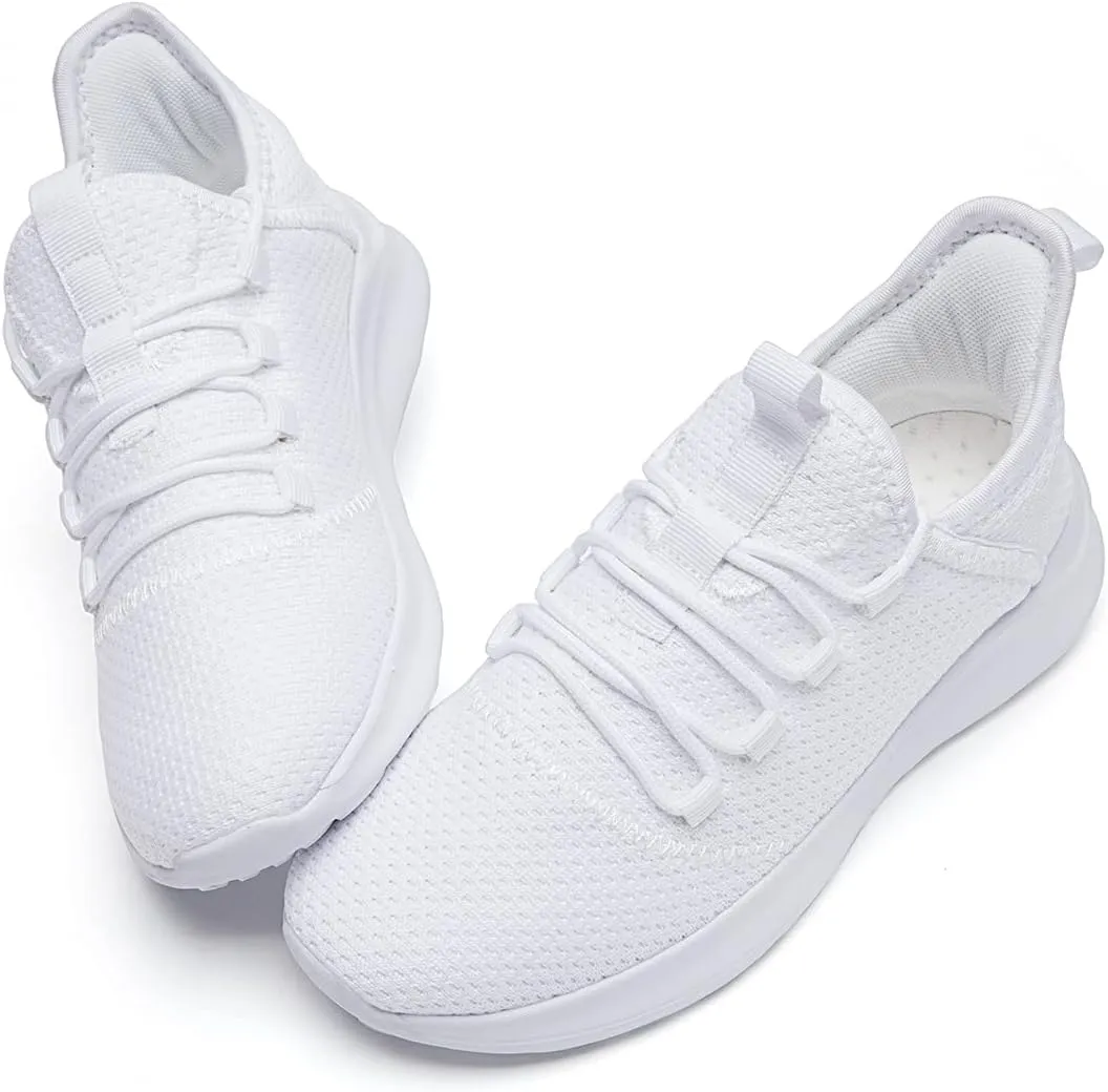 WYGRQBN Mens Walking Shoes Lightweight Breathable Slip On Running Shoes Gym Workout Tennis Fashion Sneakers