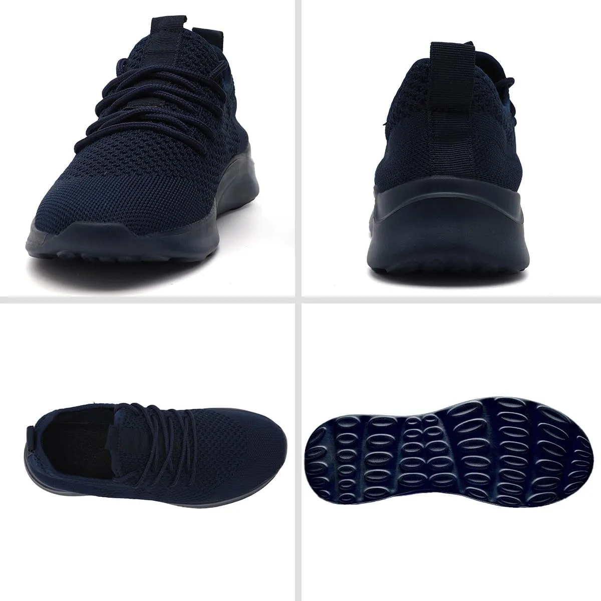 WYGRQBN Mens Walking Shoes Lightweight Breathable Slip On Running Shoes Gym Workout Tennis Fashion Sneakers