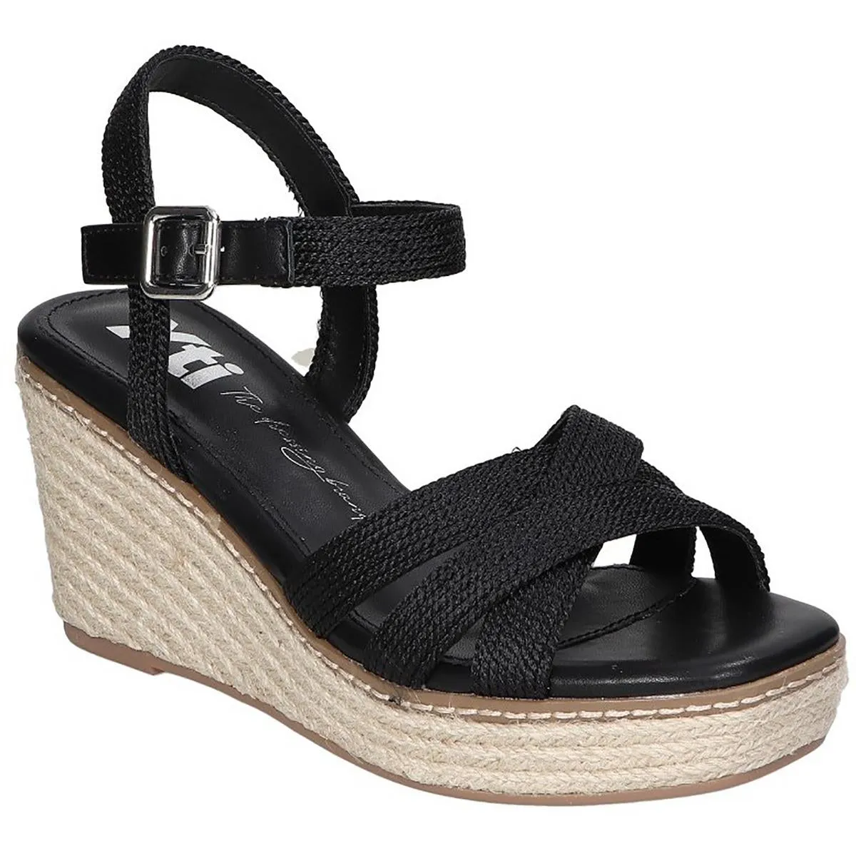 Xti Womens Talla Covered Wedge  Espadrilles