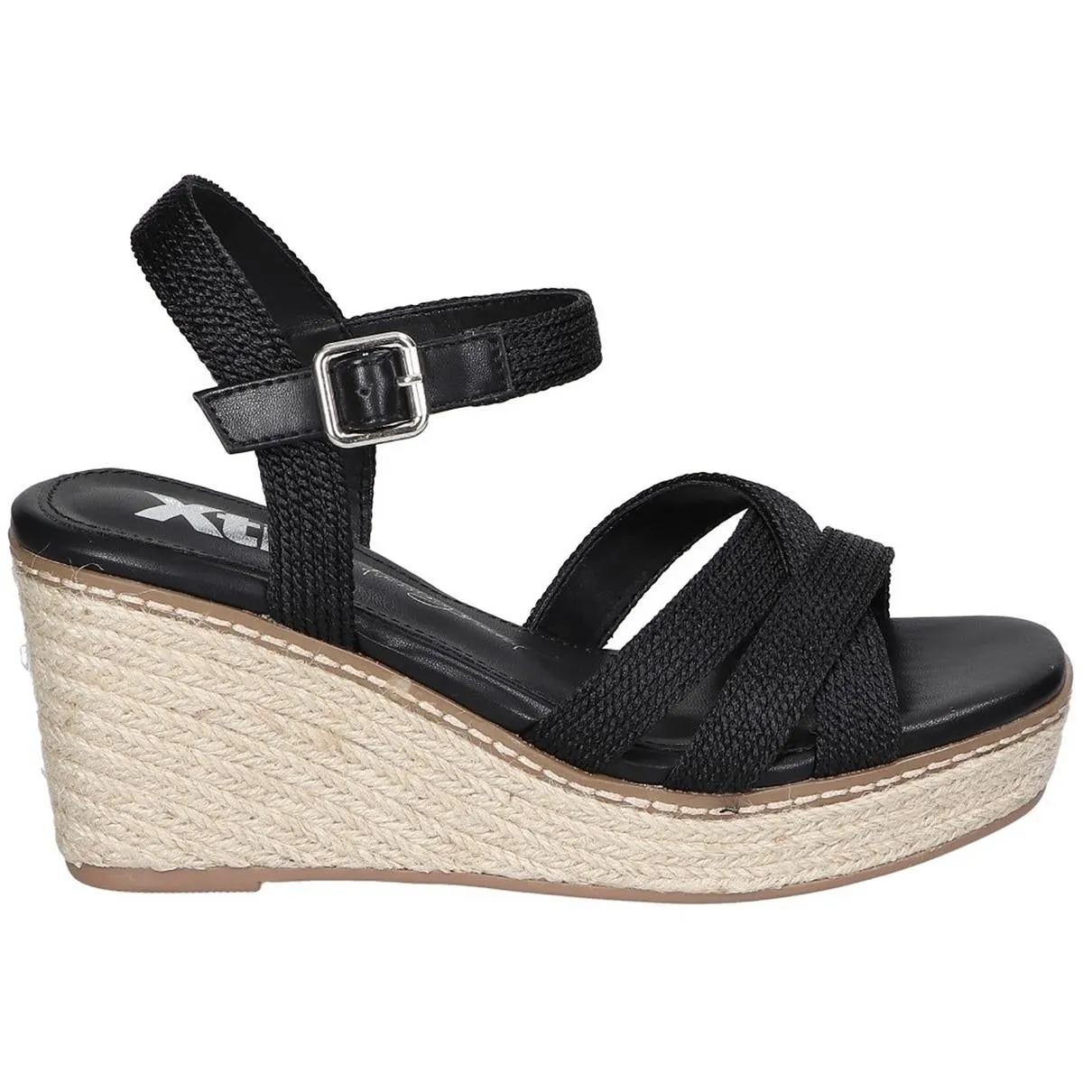 Xti Womens Talla Covered Wedge  Espadrilles